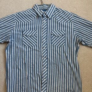 Wrangler Western Striped Men's Shirt